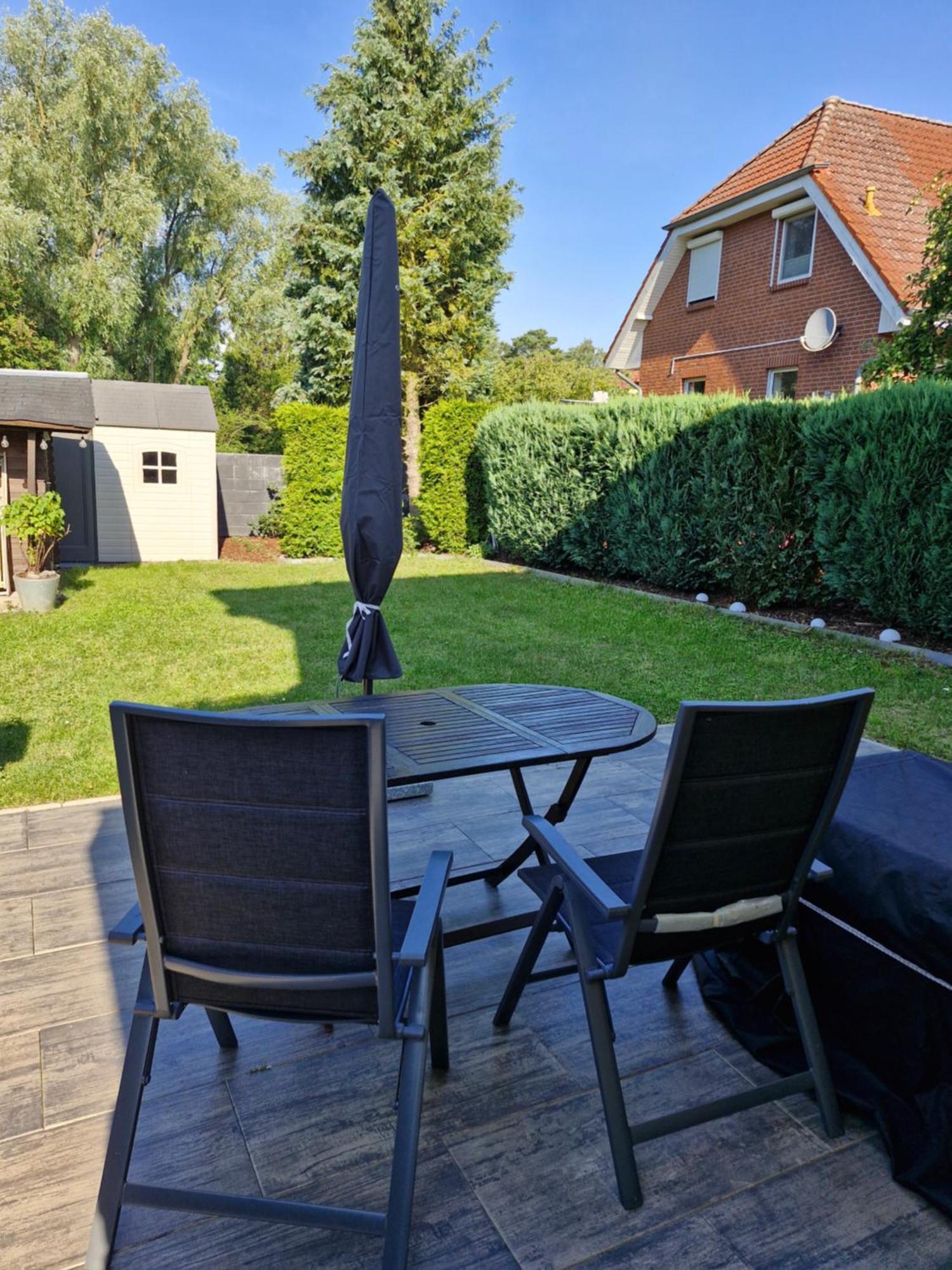 Ferienhaus An Der Brunnenaue 4 Sterne, E-Ladestation Am Haus, Wlan, Netflix, Garten 사가드 외부 사진