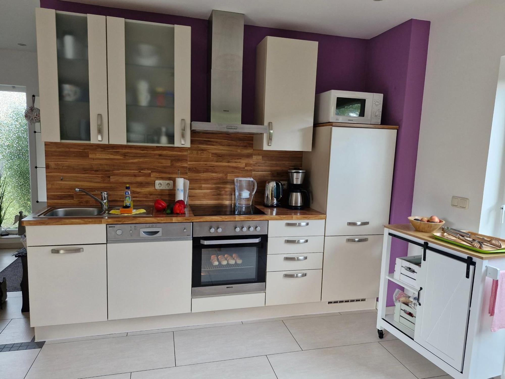 Ferienhaus An Der Brunnenaue 4 Sterne, E-Ladestation Am Haus, Wlan, Netflix, Garten 사가드 외부 사진