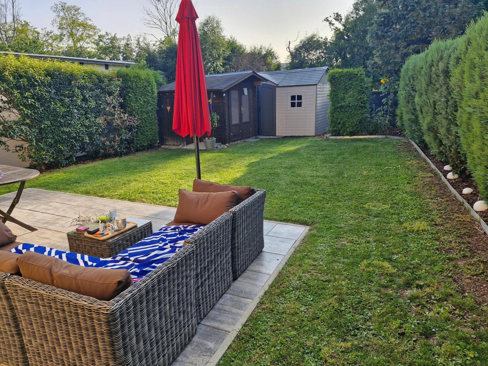 Ferienhaus An Der Brunnenaue 4 Sterne, E-Ladestation Am Haus, Wlan, Netflix, Garten 사가드 외부 사진